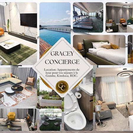 Gracey Concierge Apartments - Avenue Uvira Kinshasa Exteriör bild